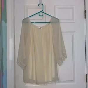 Cream tunic